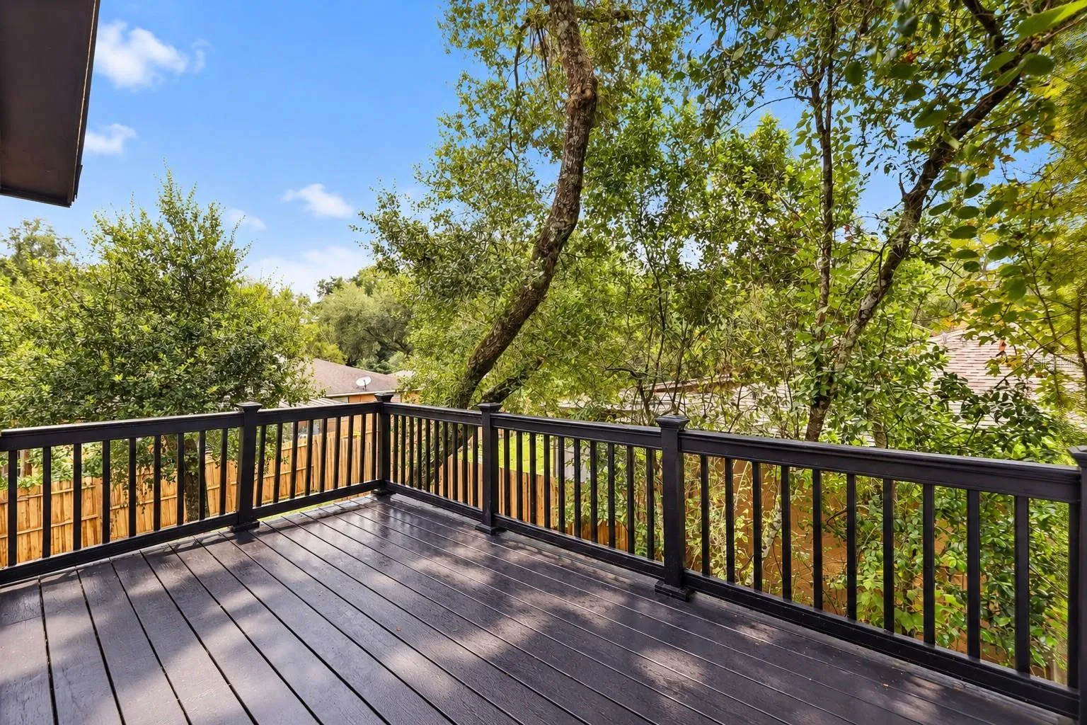 Balcony off the master bedroom