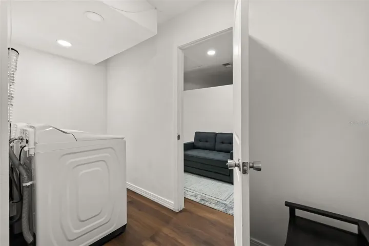 Entrance to the in-law suite from inside the house