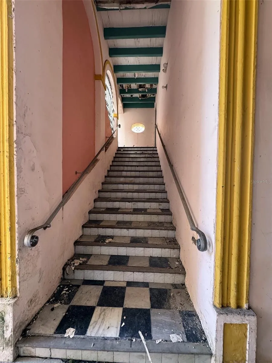 Main staircase to second floor