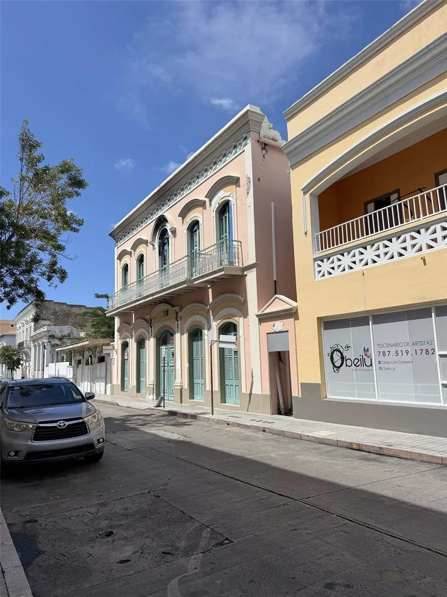 Facade of #33 Calle Marina, Historic Downtown Ponce