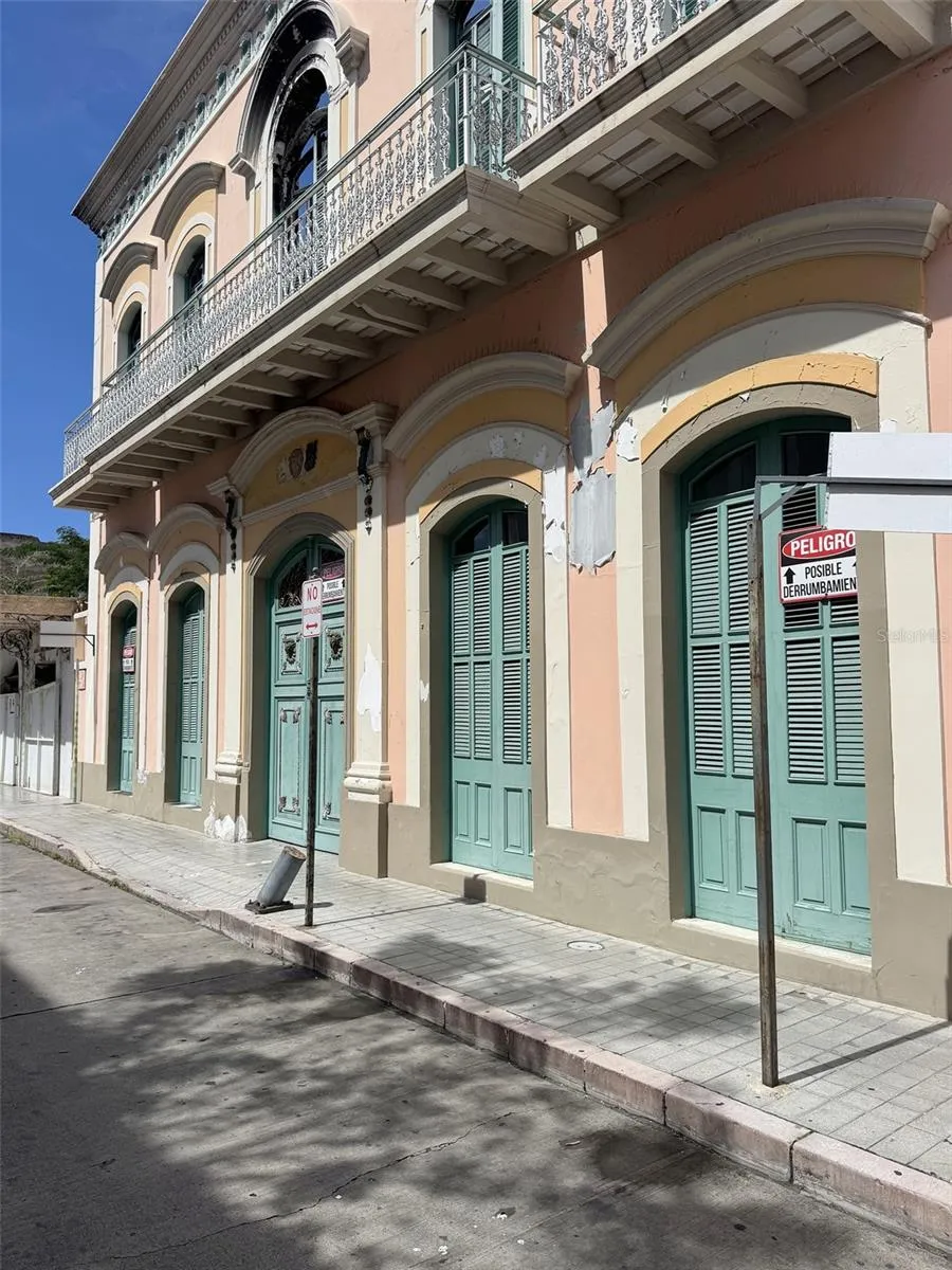 Balcony and facade detail