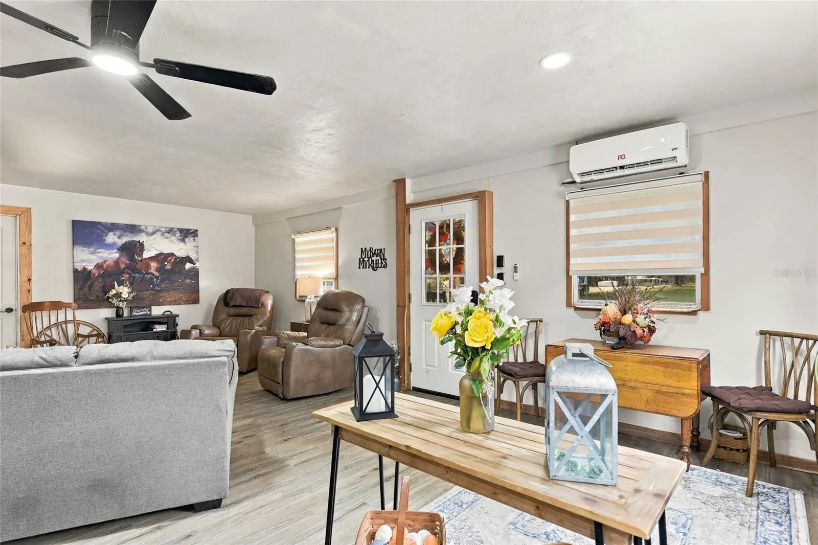 In-Law Apartment Dining Room and Living Room