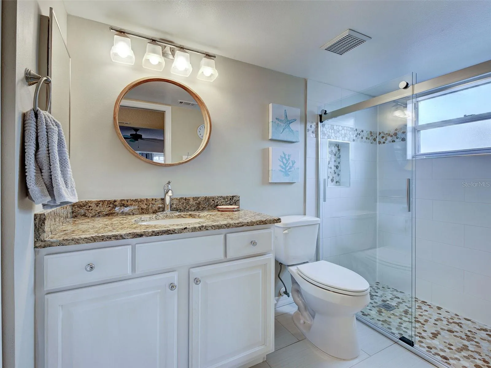 Primary Bath second sink and Shower
