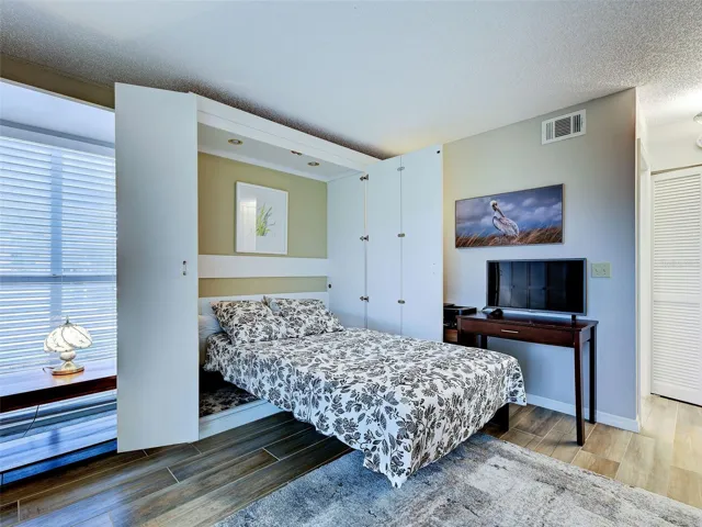 Guest Bedroom with a murphy bed
