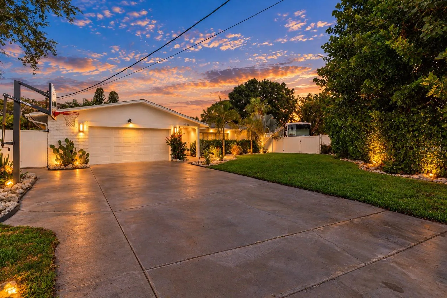 Twilight View of Home