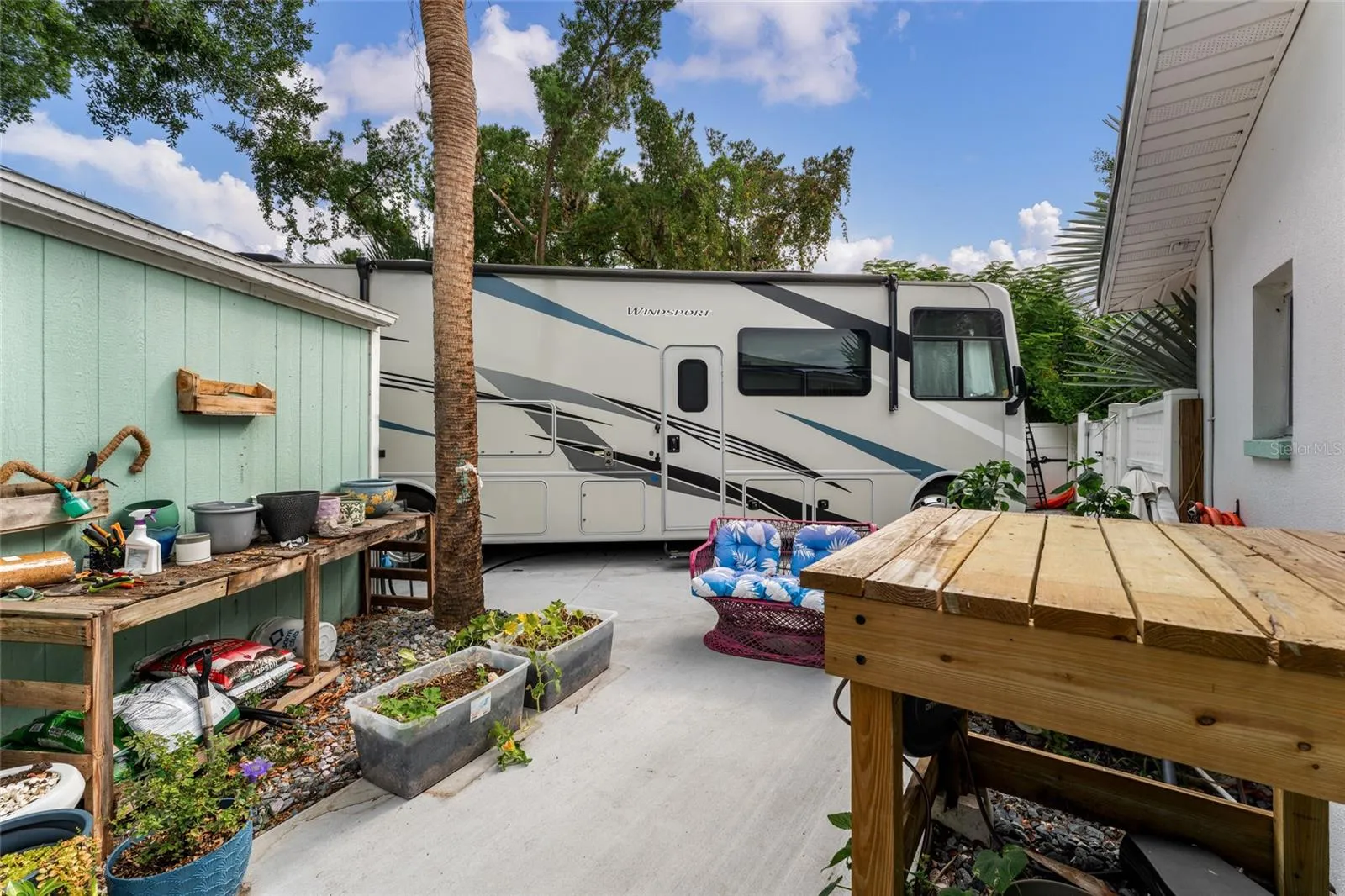 RV Parking w/ Gate for Entry