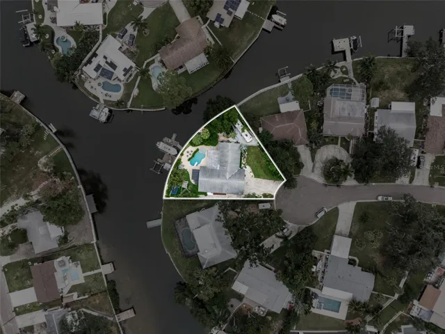 Aerial Outline of Entire Property