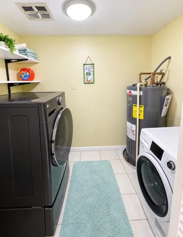 Inside Laundry room