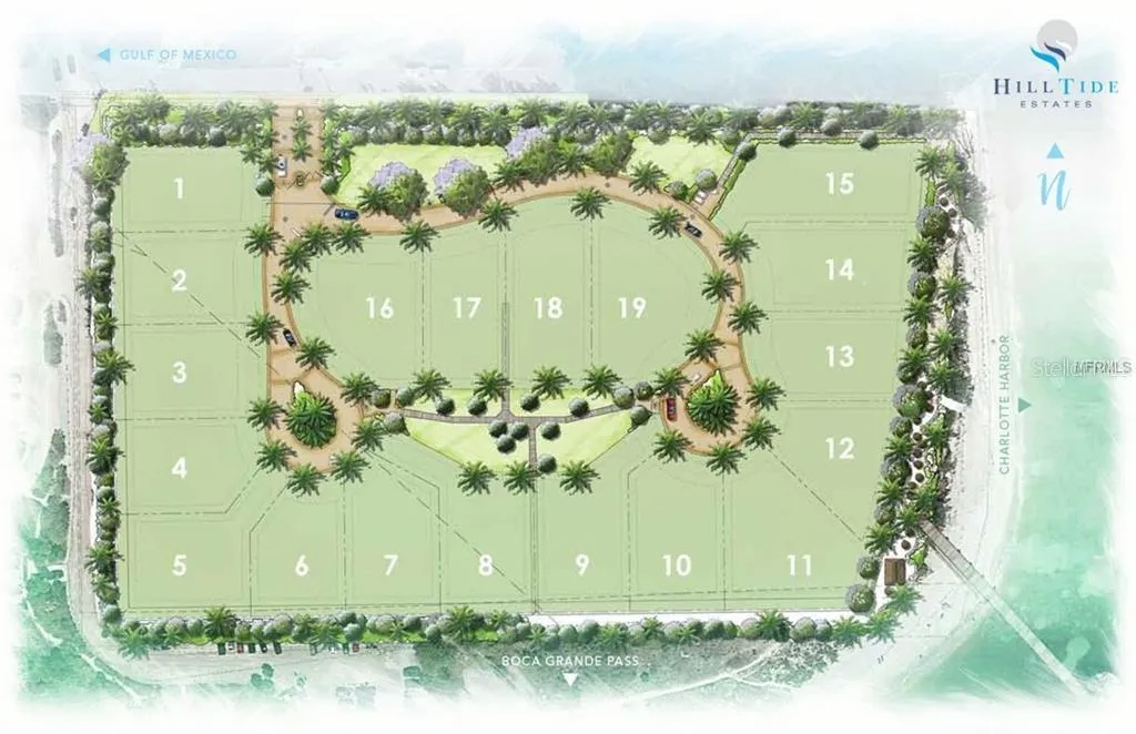 Site Plan - Hill Tide Estates