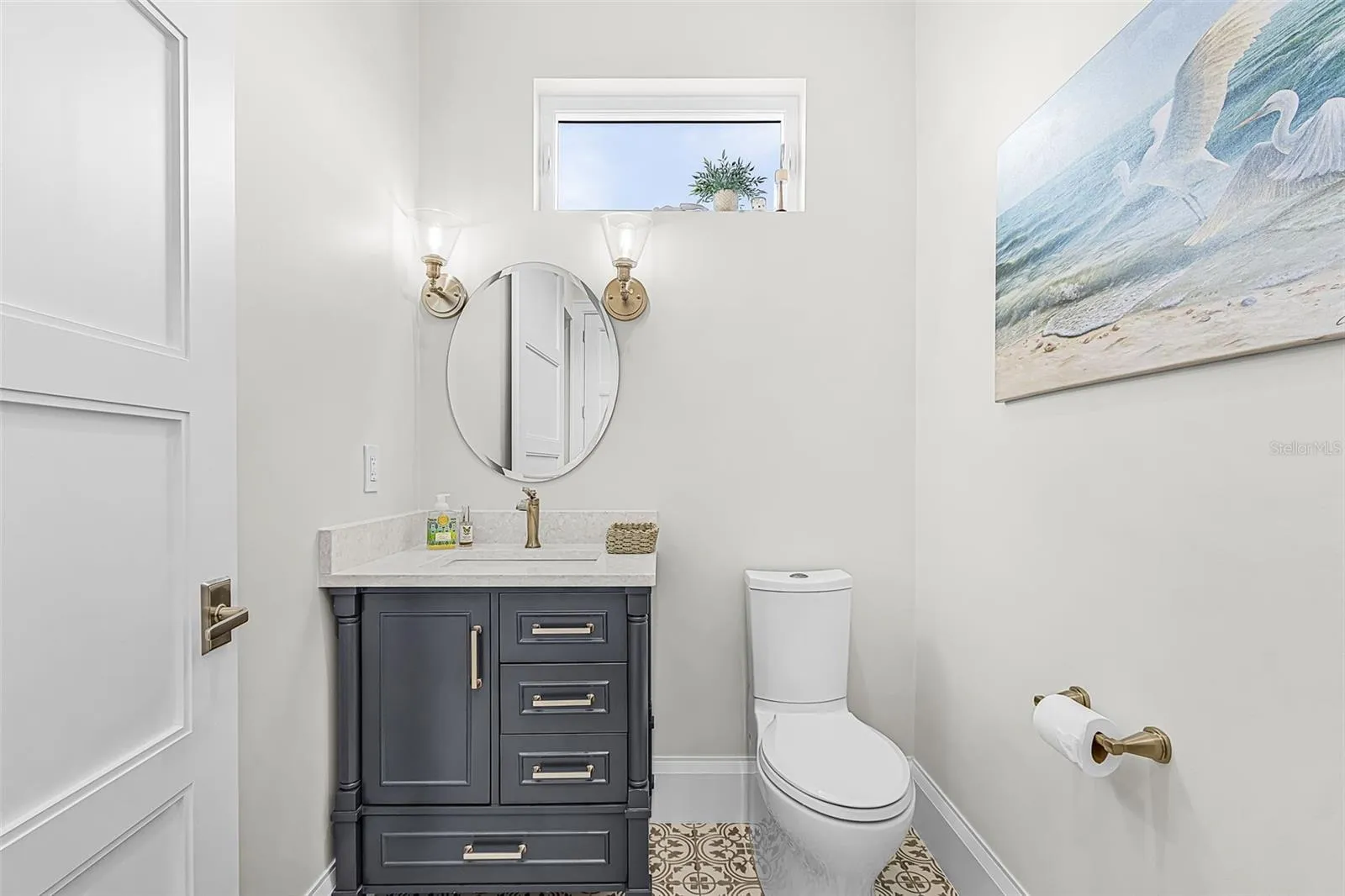 half bath main floor