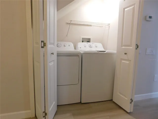 Inside laundry
