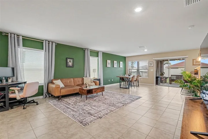 Living Area and Dining