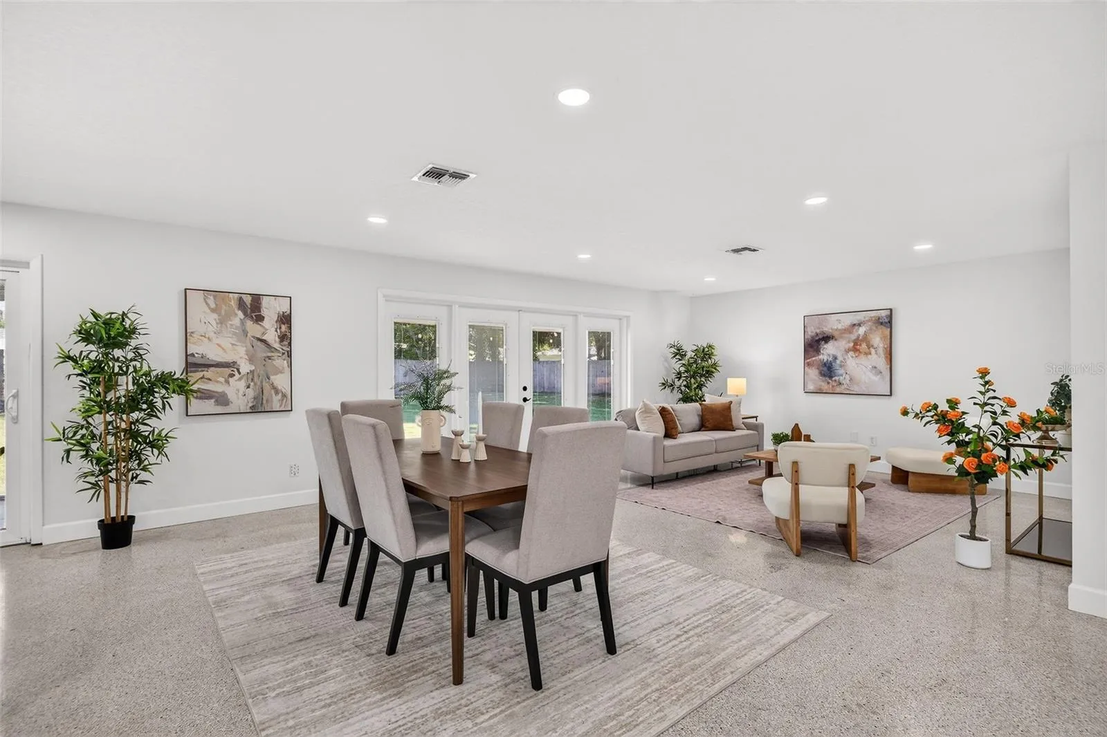 Open plan living
