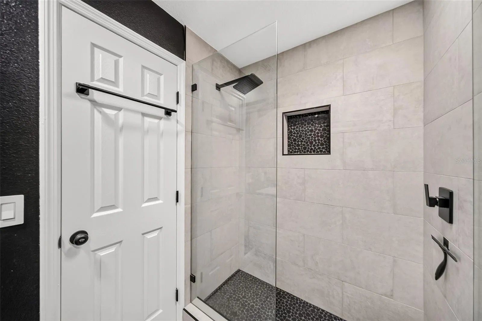 Shower in hall bath