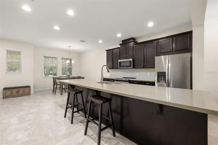 Massive kitchen island