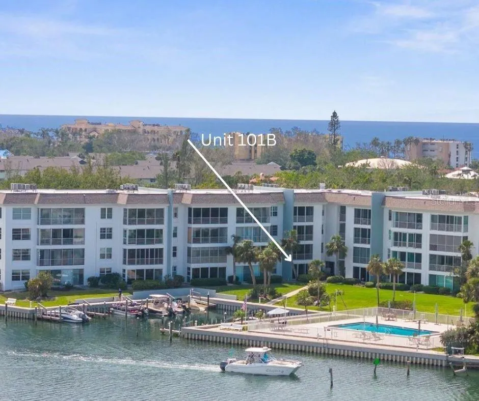 Ariel View of Unit 101B Suttons Place