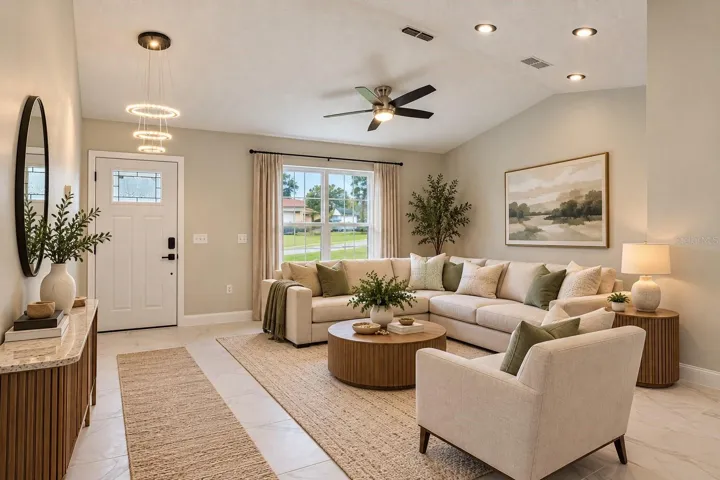 Front Entrance/Living Room VS