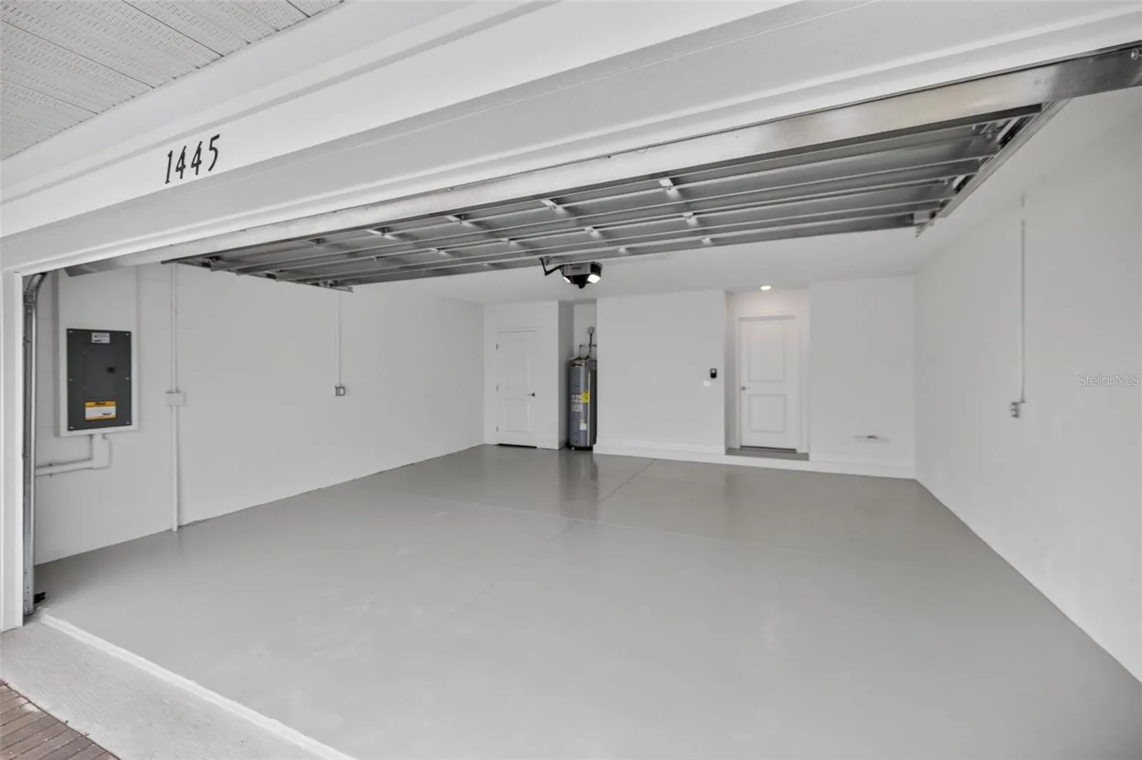 attached 2 car garage