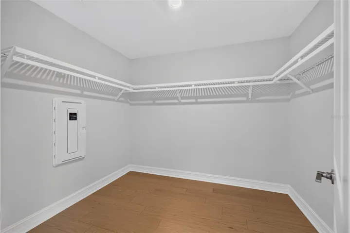 Primary walk-in closet