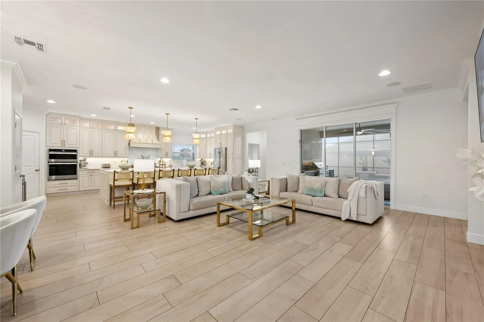 Bright Open Living Room