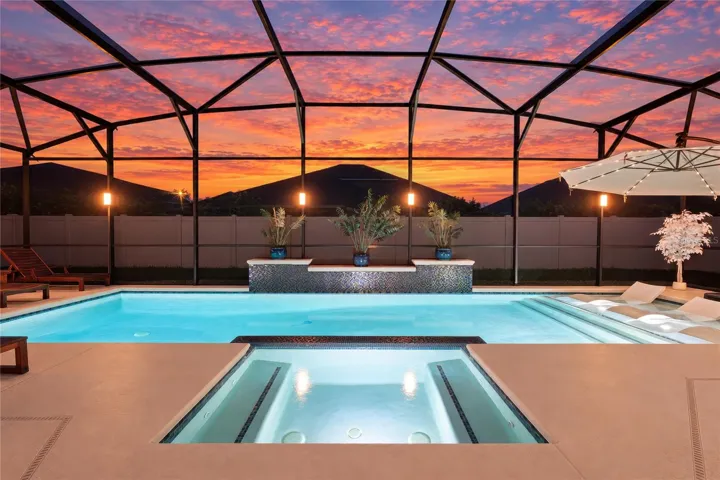 Virtually Enhanced Sunset - Saltwater Pool &amp; Spa