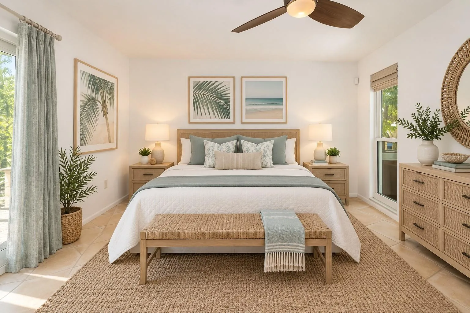 Second Bedroom Virtual Staging