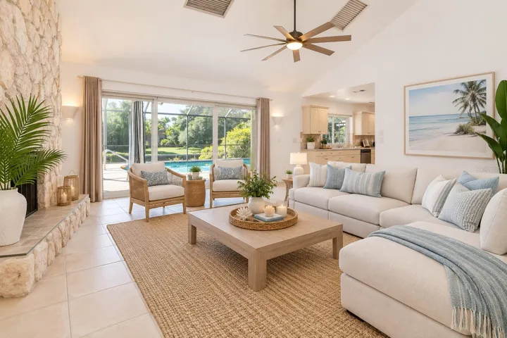 Virtual Staging for Family Room