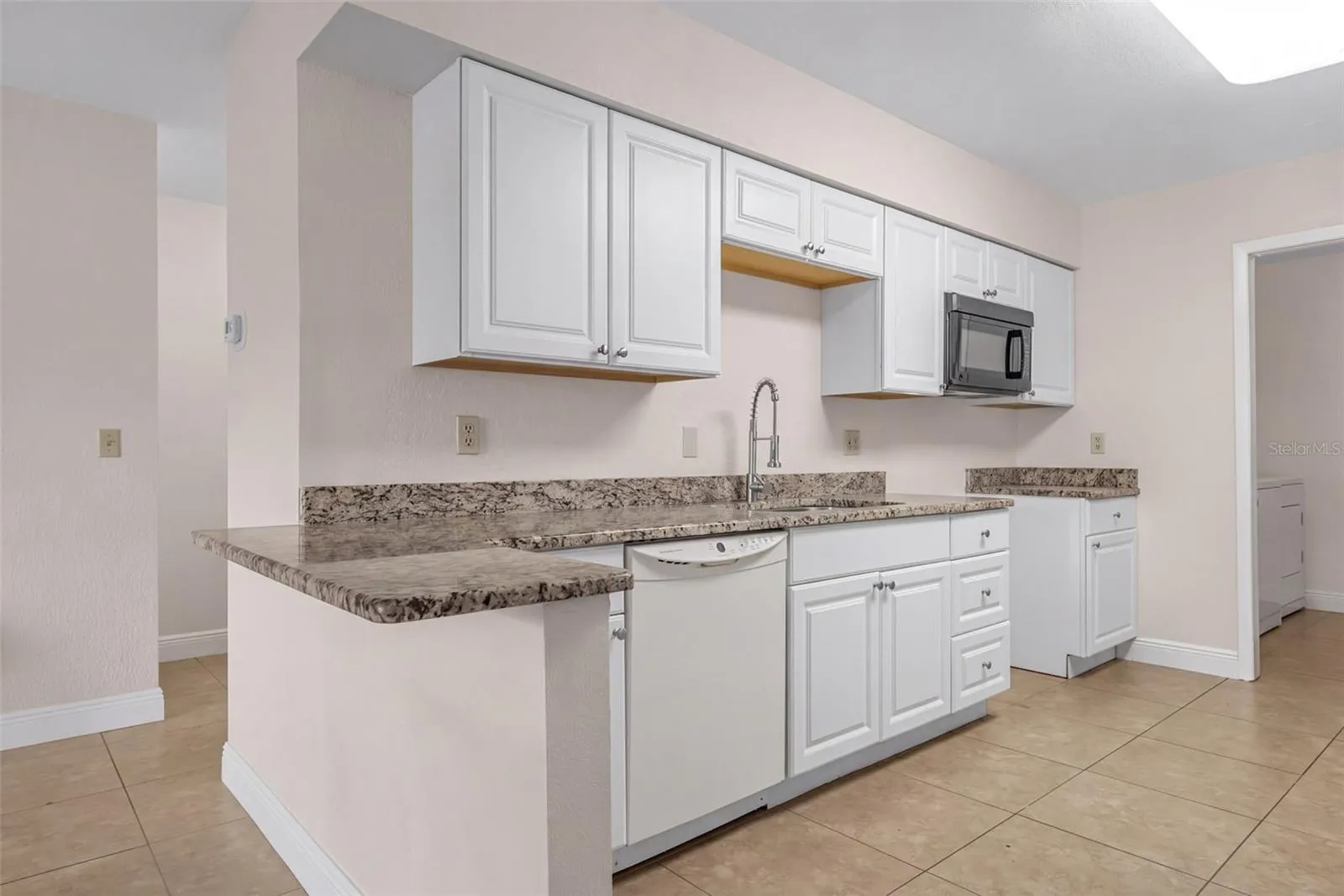 Kitchen with Granite Countertops