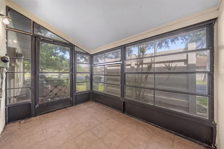 Screened in Lanai