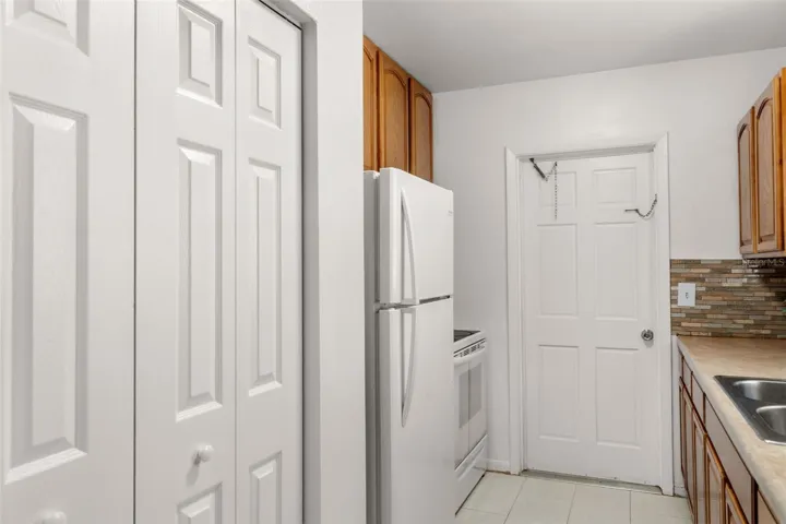 Storage Closet in Kitchen