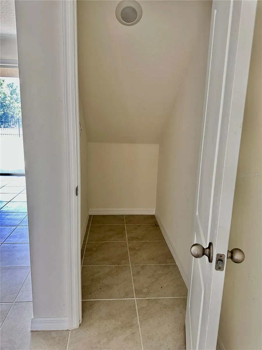 Storage under the stairs