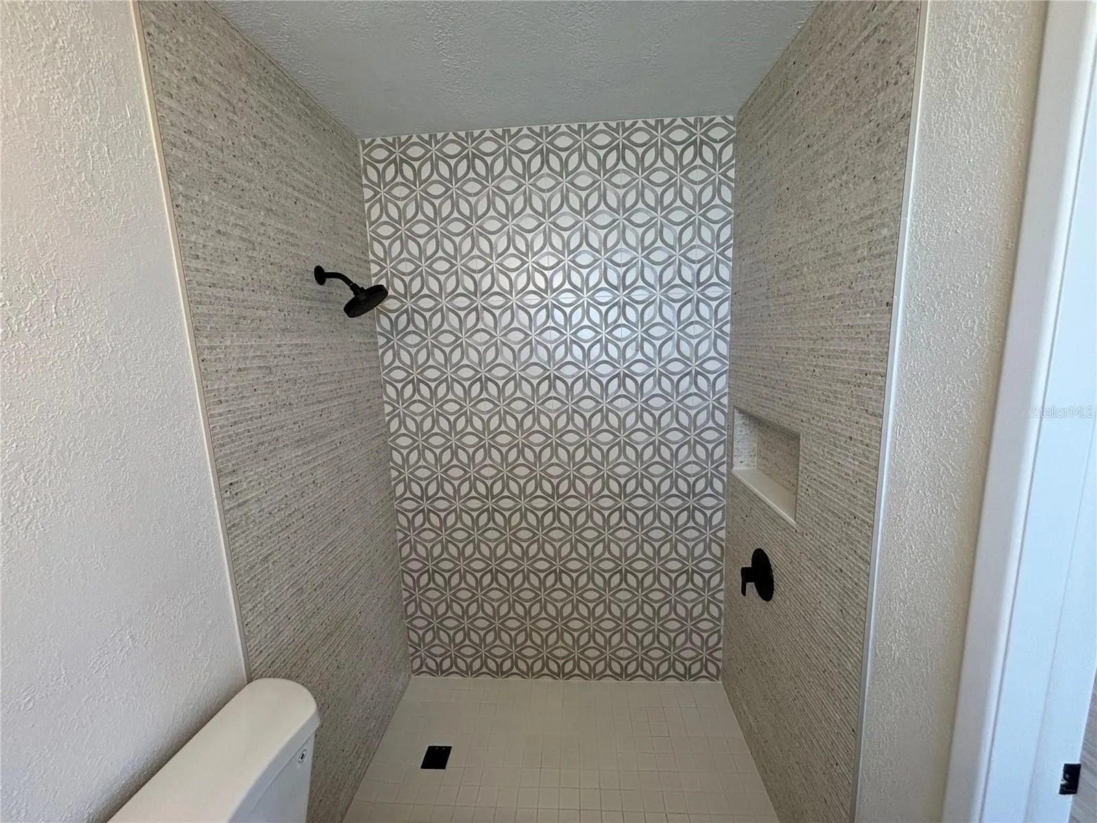 Large step in shower