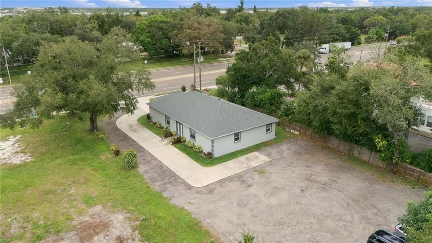 Rear Exterior and Parking