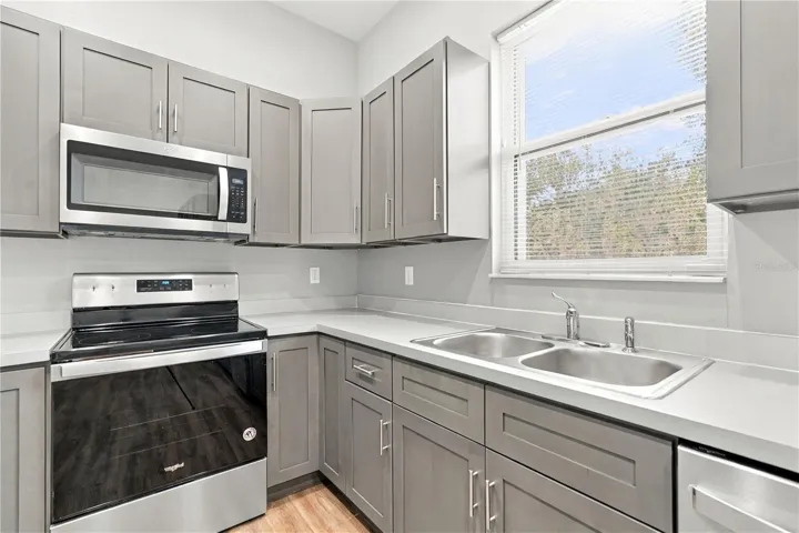 Kitchen Range and Sink