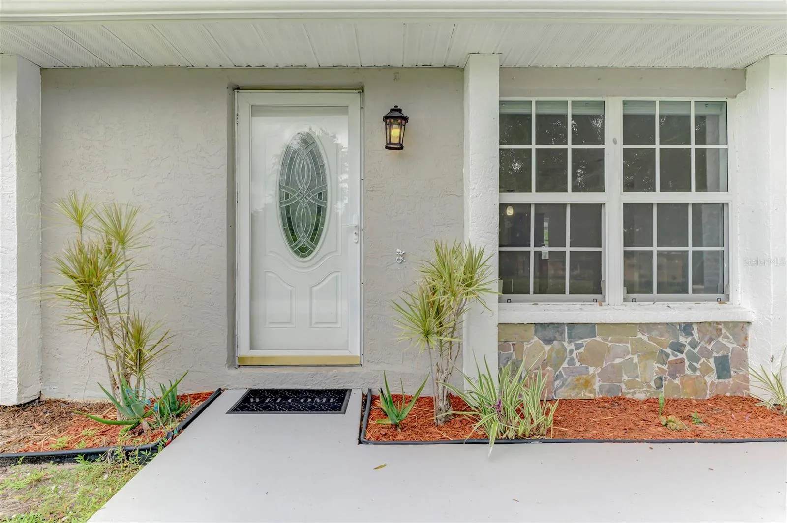 Covered Front Entrance