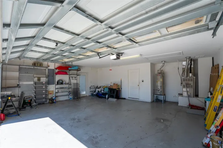 oversized 2-car garage