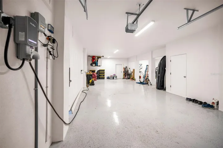 Bottom level is all garage