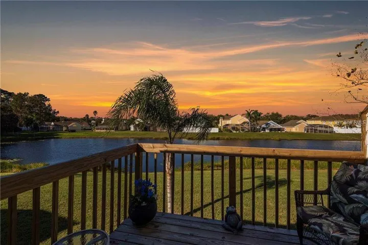sunsets from primary balcony