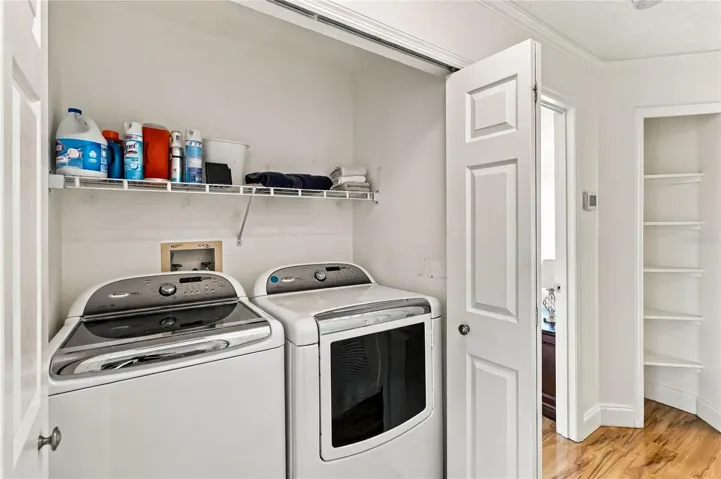 Laundry area