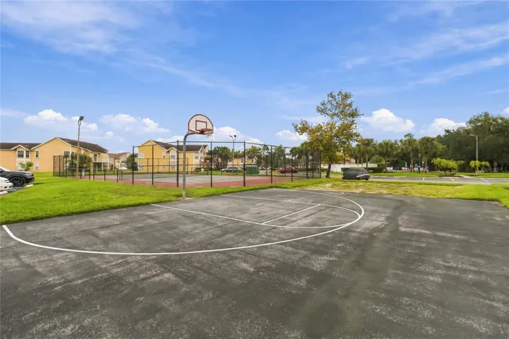 community basketball court