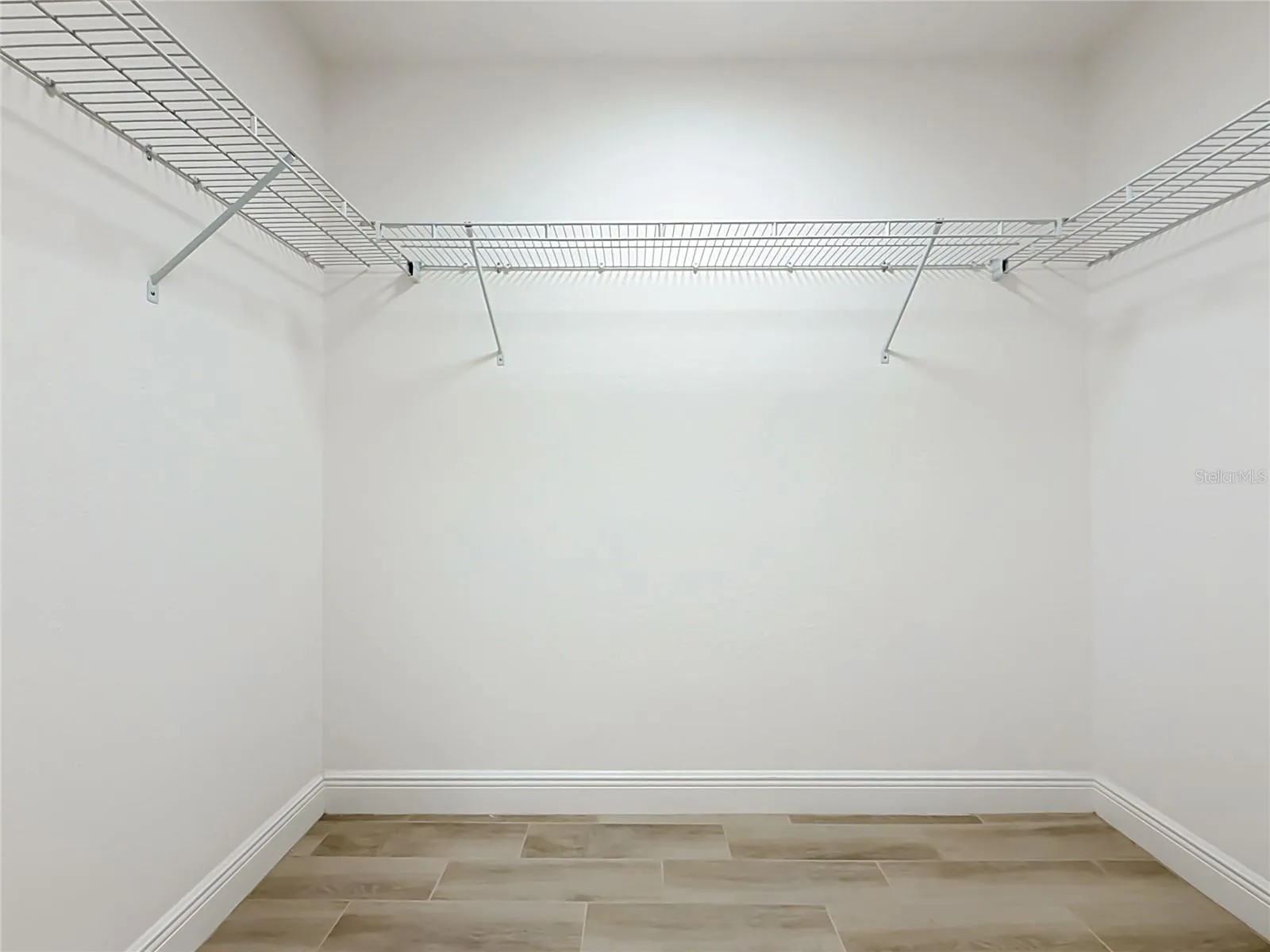 Primary closet