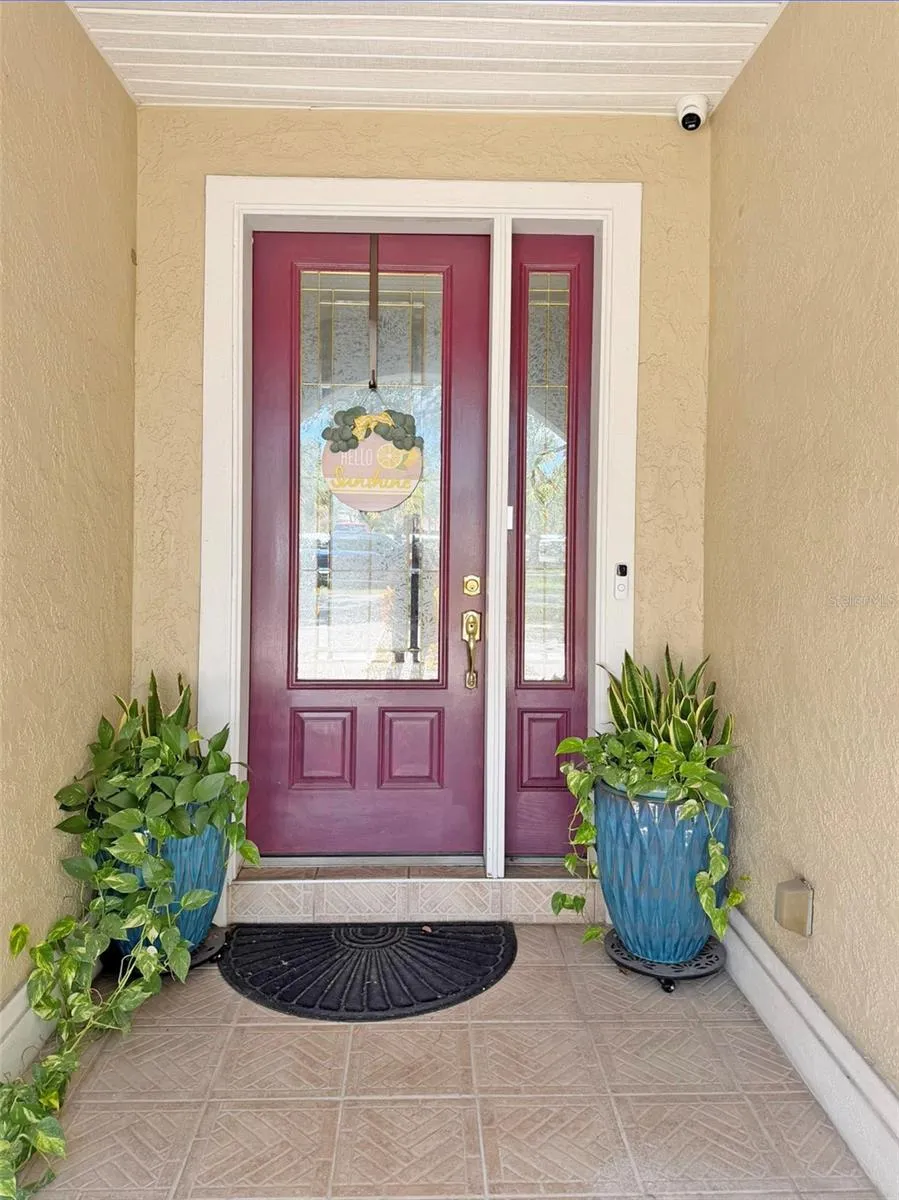 Covered Front Entry