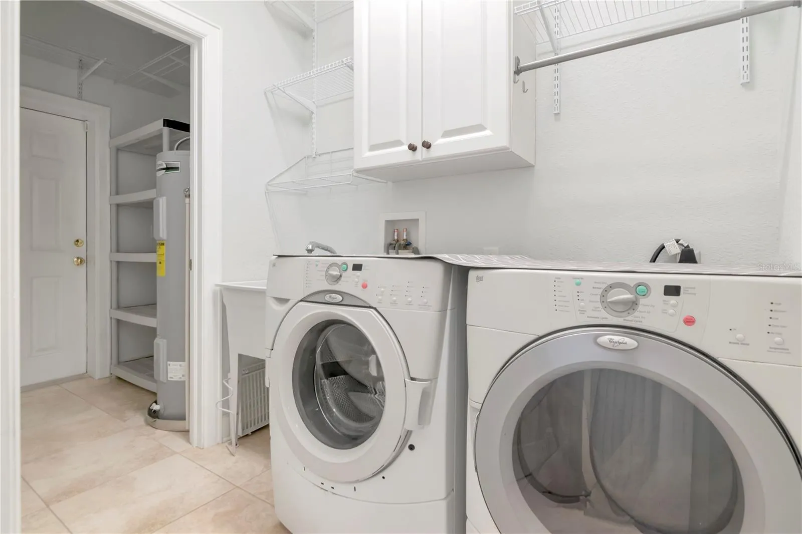 Laundry Room and Extra Storage Room