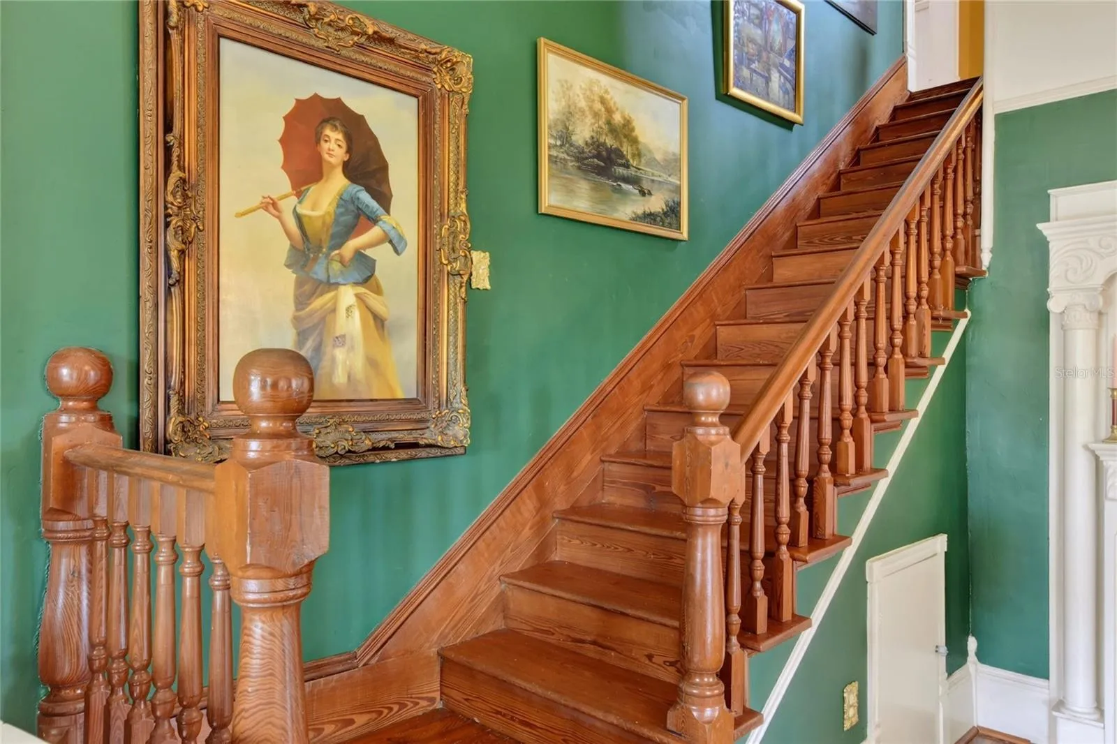 Stairway to 2nd floor