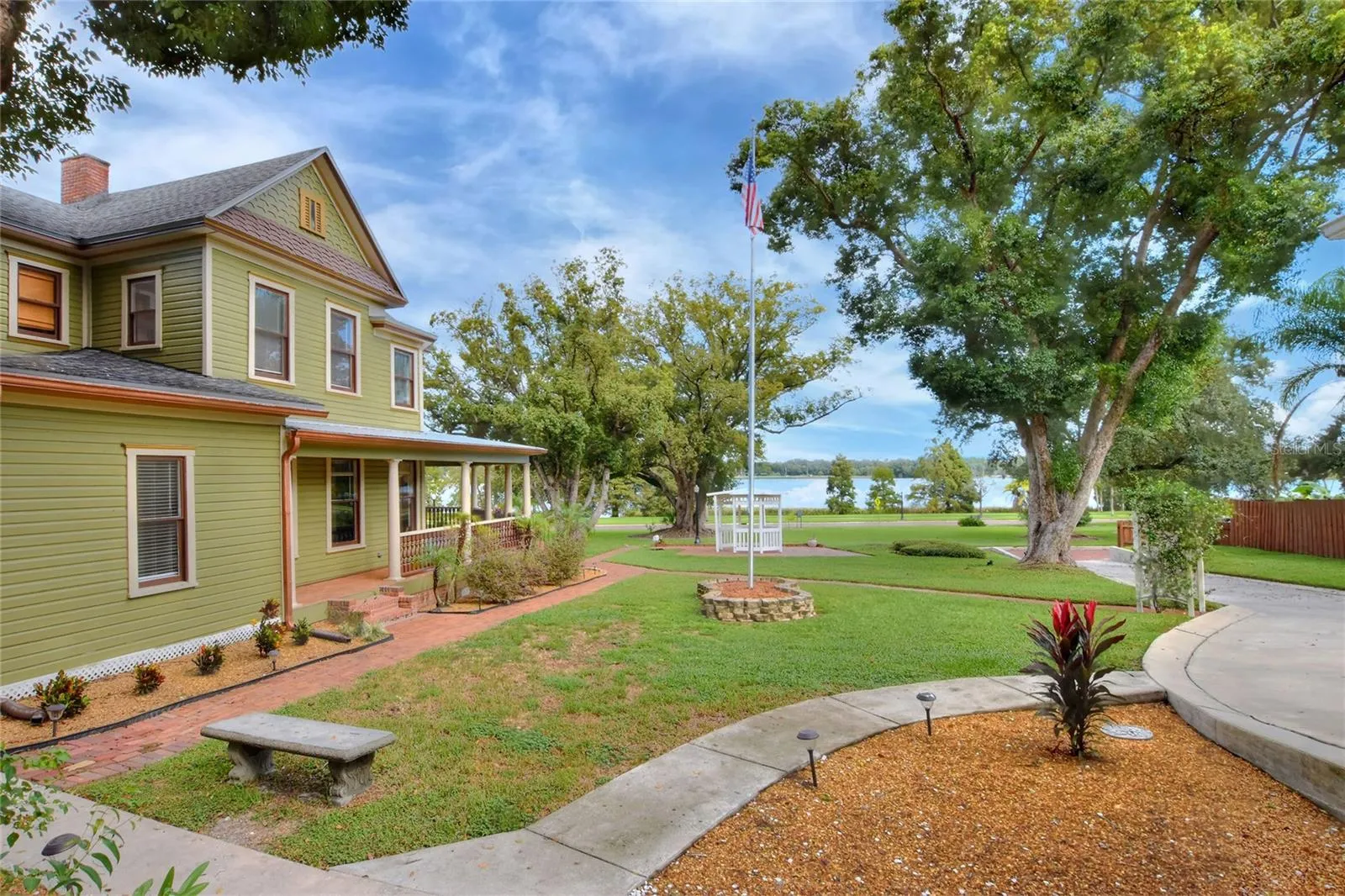 View of Lake Hunter from yard