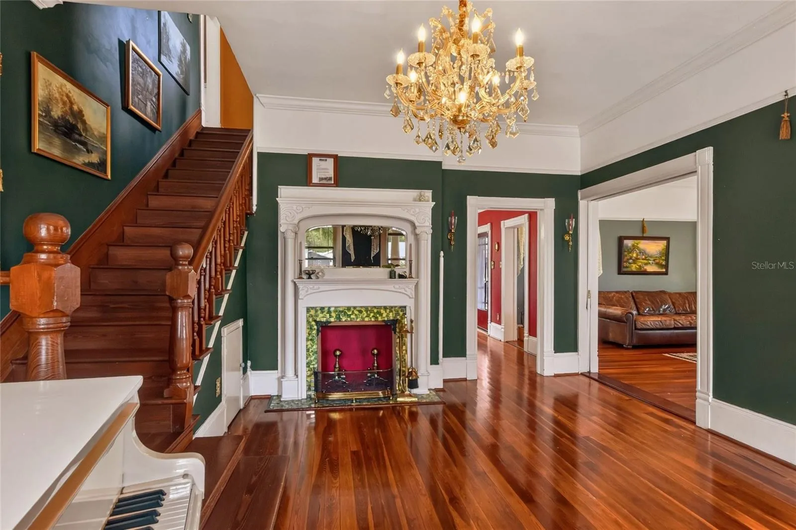 Staircase to second floor