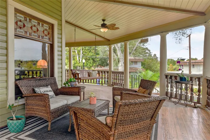 Wrap around porch