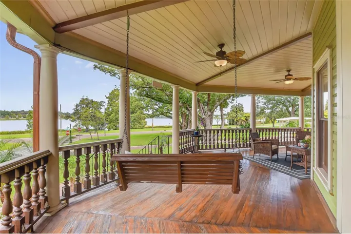 Wrap around porch