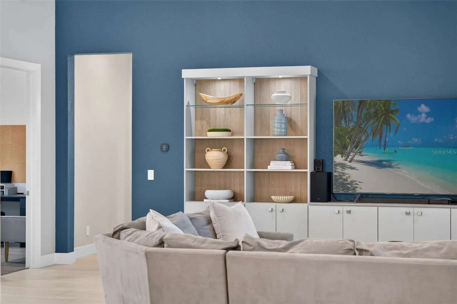 Great Room Display Cabinetry