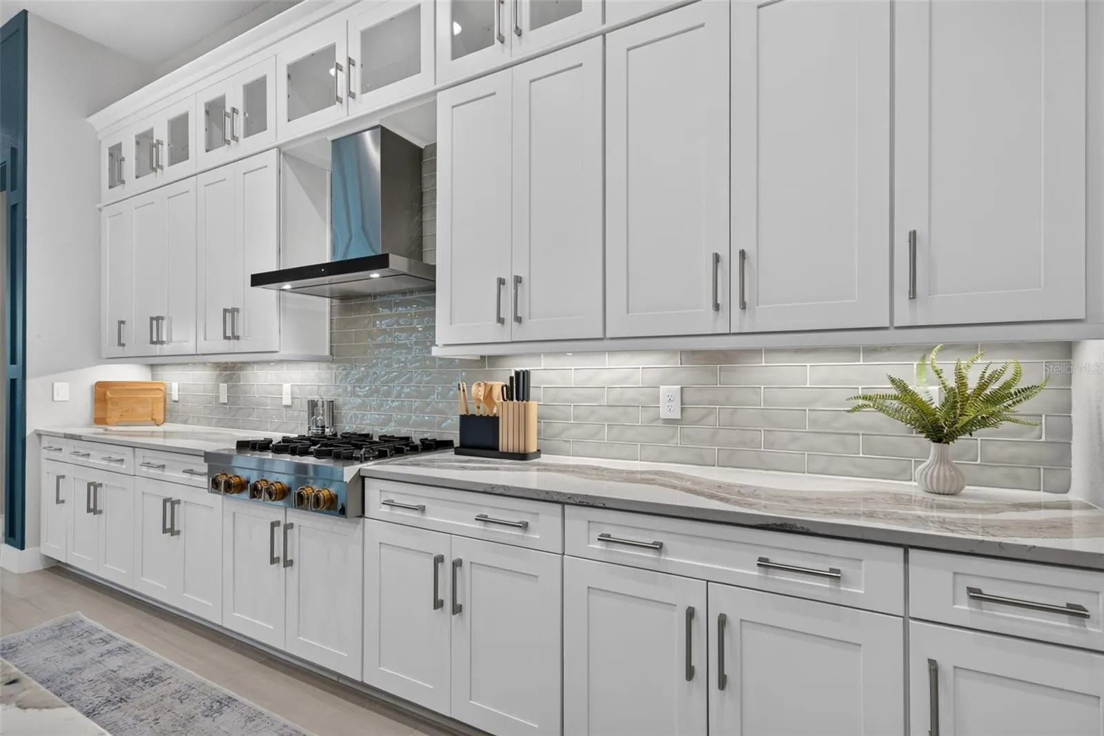 Beautifully Appointed Cooking Area